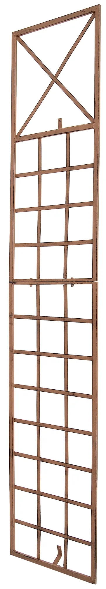 Rankgitter Trigo 198x40x2 cm antik braun