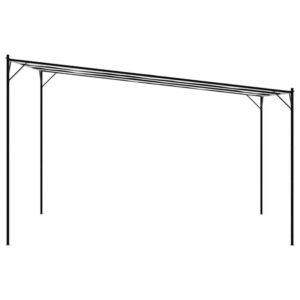 Eleganter Pavillon 4x4m in Weiß für Garten und Events