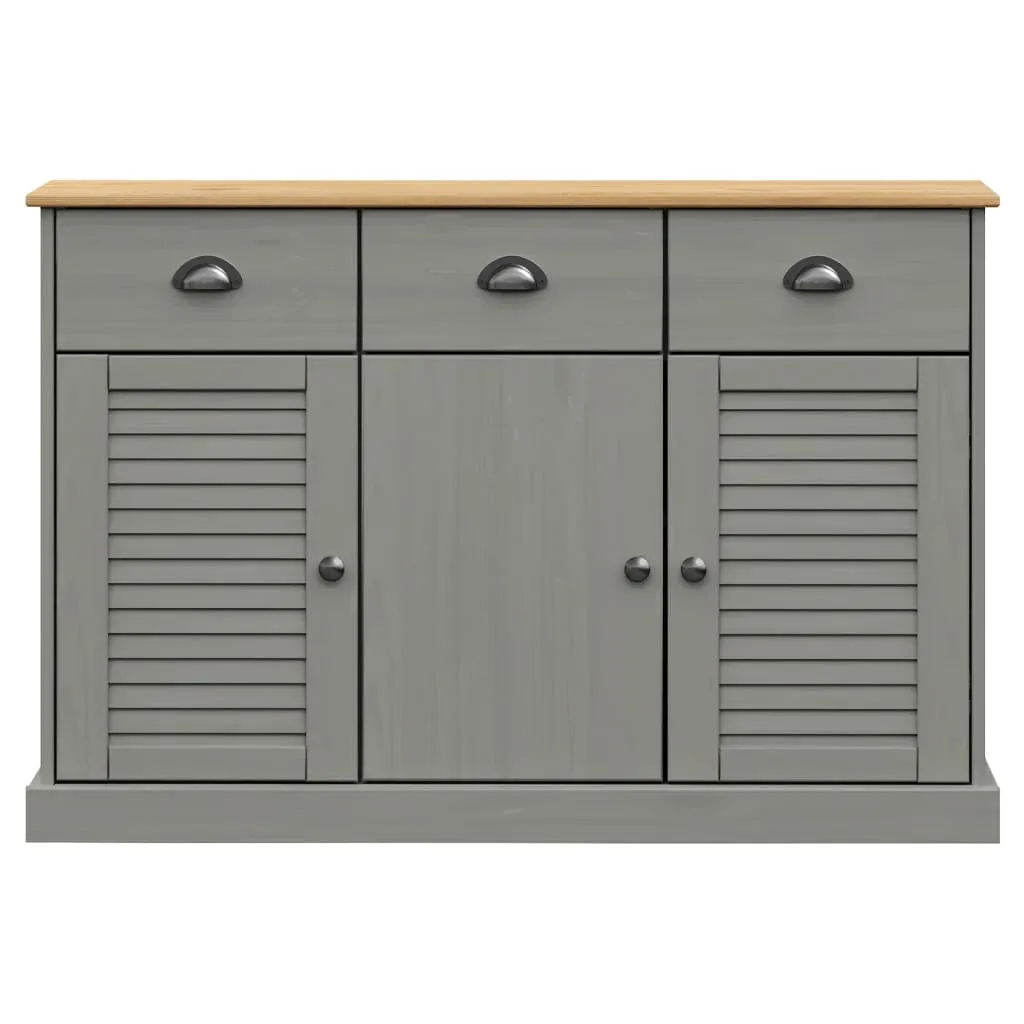 Sideboard mit Schubladen VIGO 113x40x75 cm Massivholz Kiefer