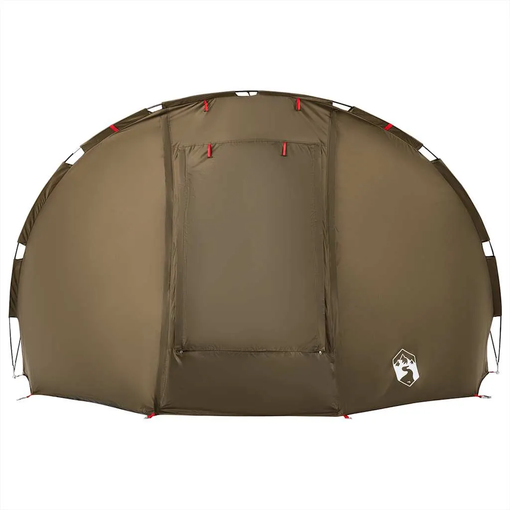 Angelzelt Campingzelt 307x290x170 cm Olivgrün wasserdicht