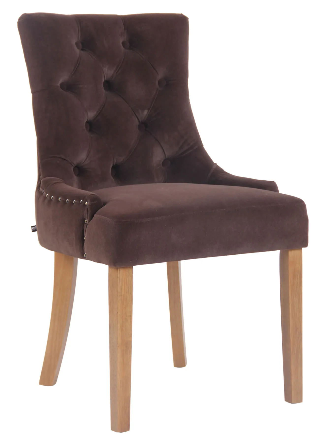 Esszimmerstuhl Aberdeen 55x58x92 cm Braun