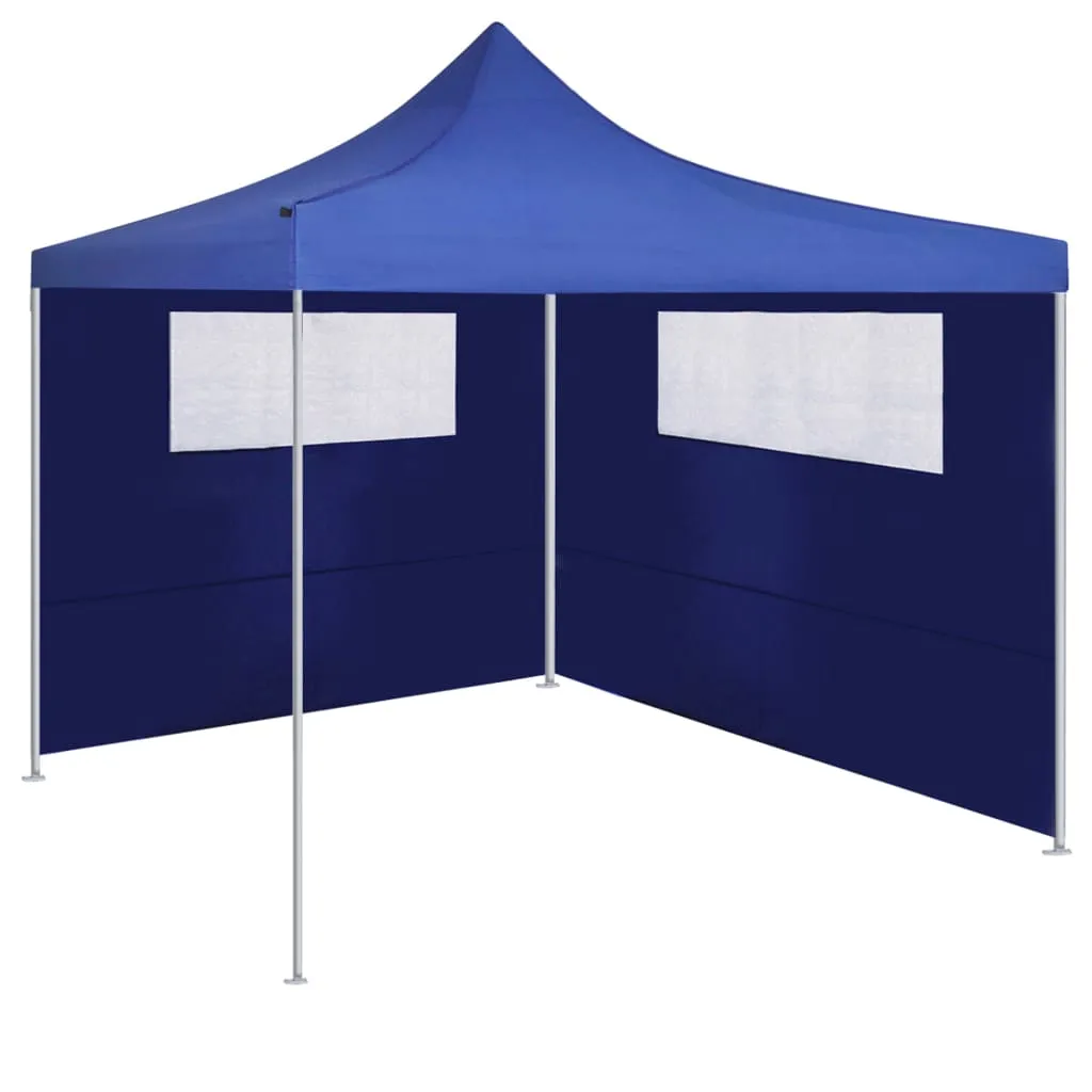 Pavillon-Seitenwand-Set Blau 435x210 cm & 290x210 cm