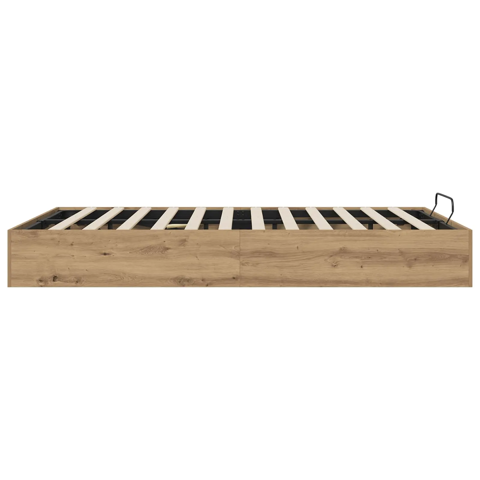 Ottoman Bettgestell 135 x 190 cm Artisan-Eiche