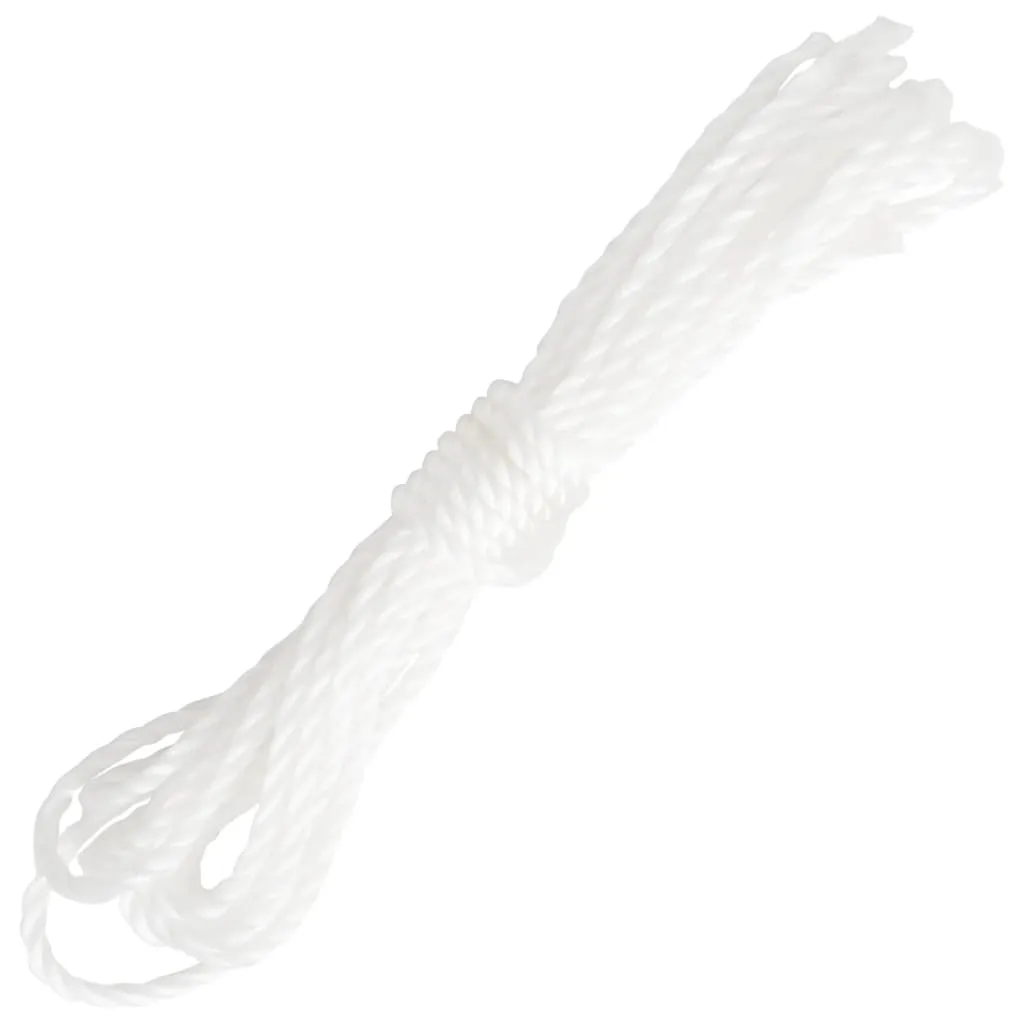 HDPE Sonnensegel 3,5 x 3,5 x 4,9 m in Creme