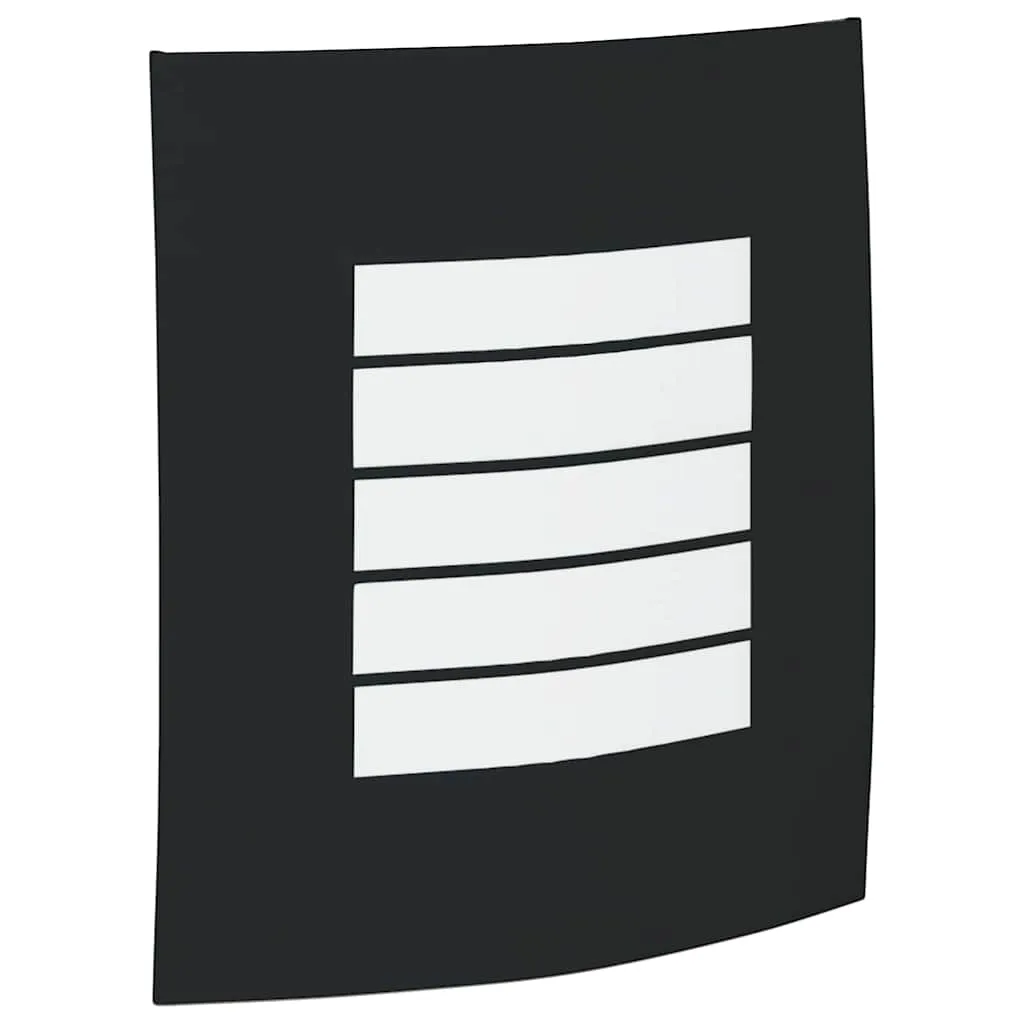 Moderne Außenwandleuchte 23,5 x 9 x 26 cm in Schwarz