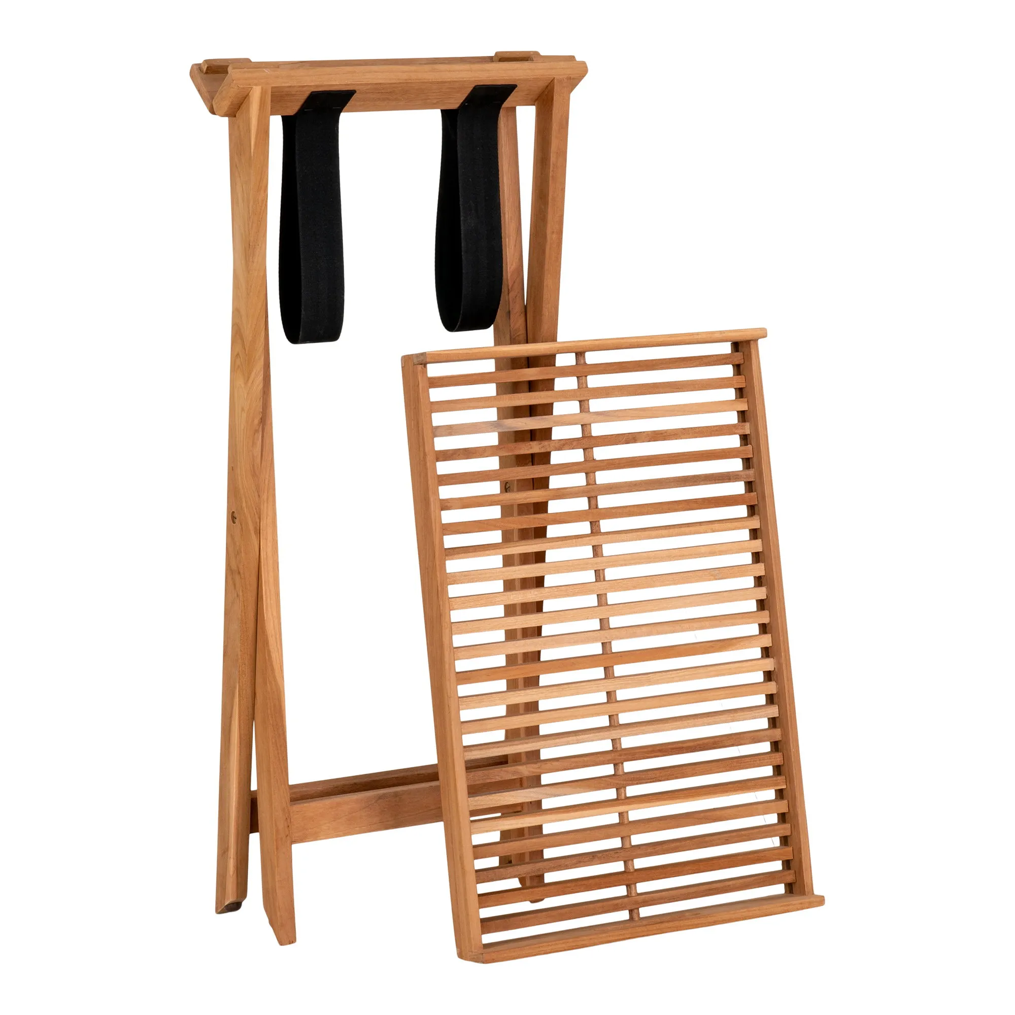 tinkaro Ronda Tablett-Tisch 60 x 40 x 70 cm Natur