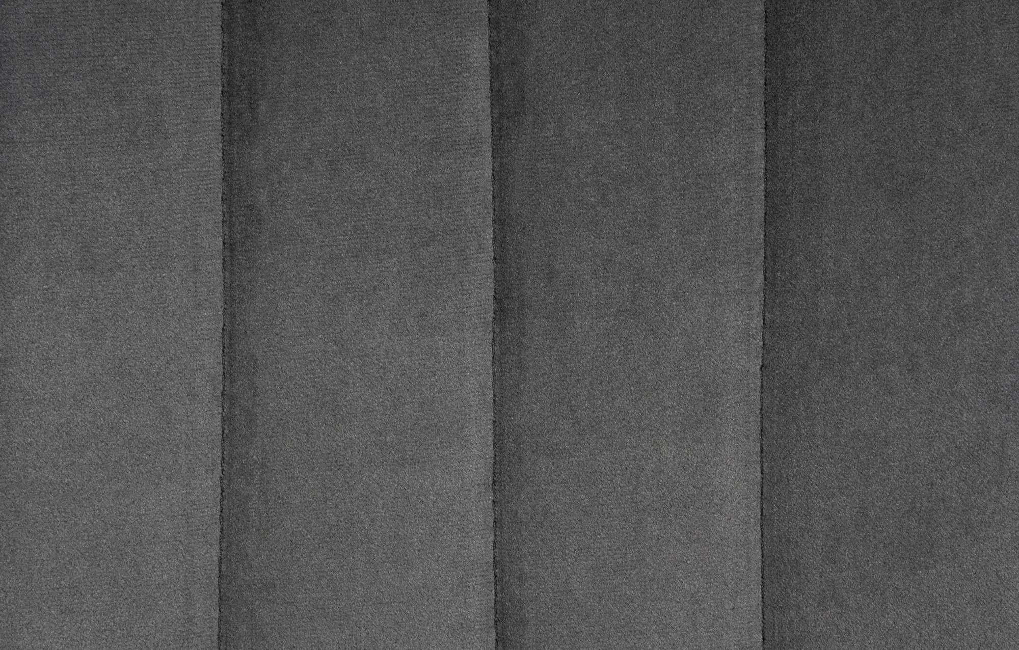 Barhocker Toni Samt 91-112x49.5x50 cm dunkelgrau