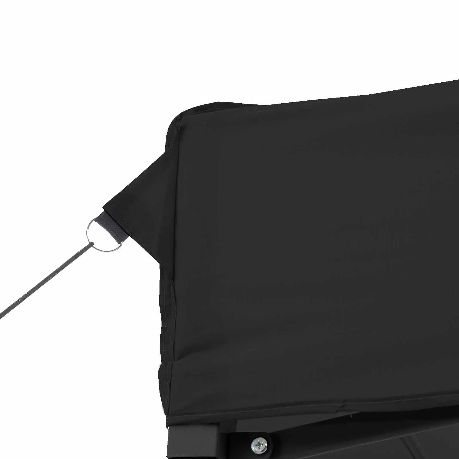 Faltbares Pop-up-Partyzelt 440x292x315 cm in Schwarz