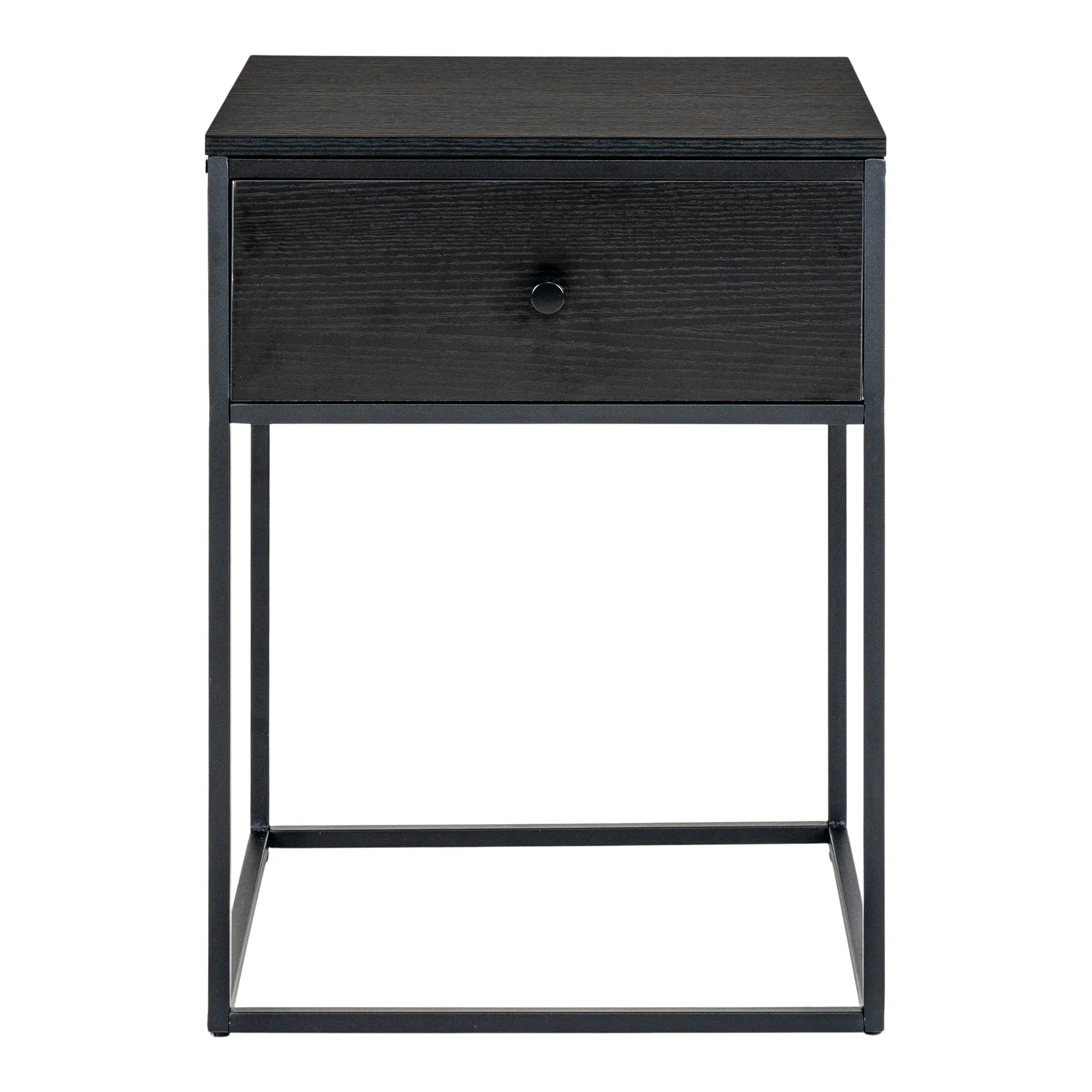 tinkaro Beistelltisch Vita Stahl, MDF Schwarz tinkaro Beistelltisch Vita Stahl, MDF Schwarz