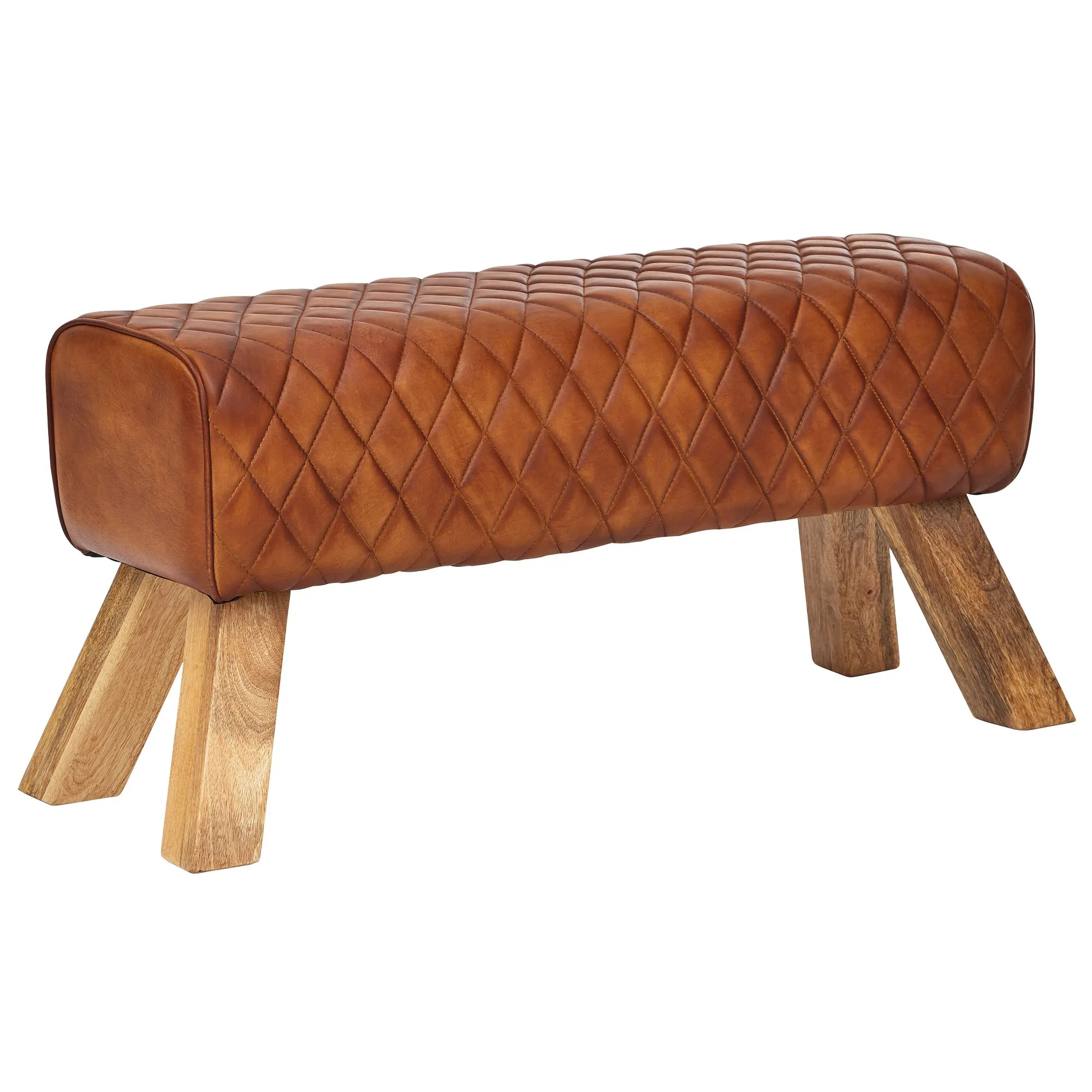 tinkaro Sitzbank Leder LATO Lederhocker Holz Sitzhocker Gepolstert Flurbank tinkaro Sitzbank Leder LATO Lederhocker Holz Sitzhocker Gepolstert Flurbank