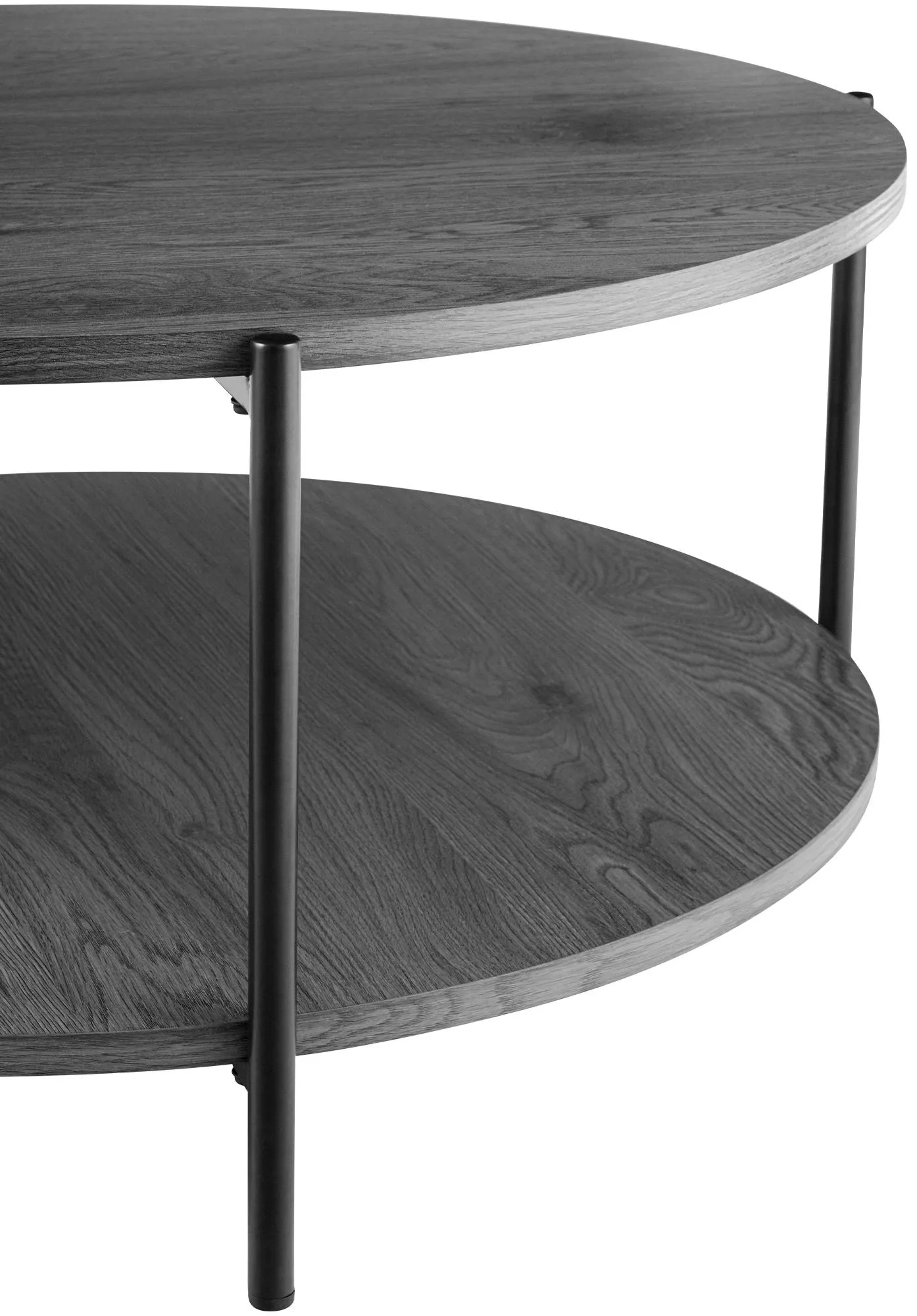 Couchtisch Edduma 80x80x40 cm grau