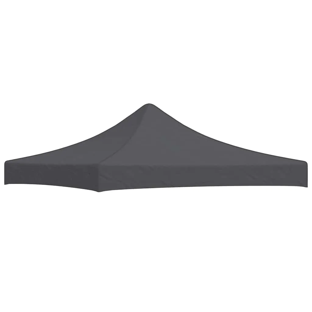 Robustes Zelt-Dach 4,5 x 3 m in Anthrazit für Outdoor-Schutz