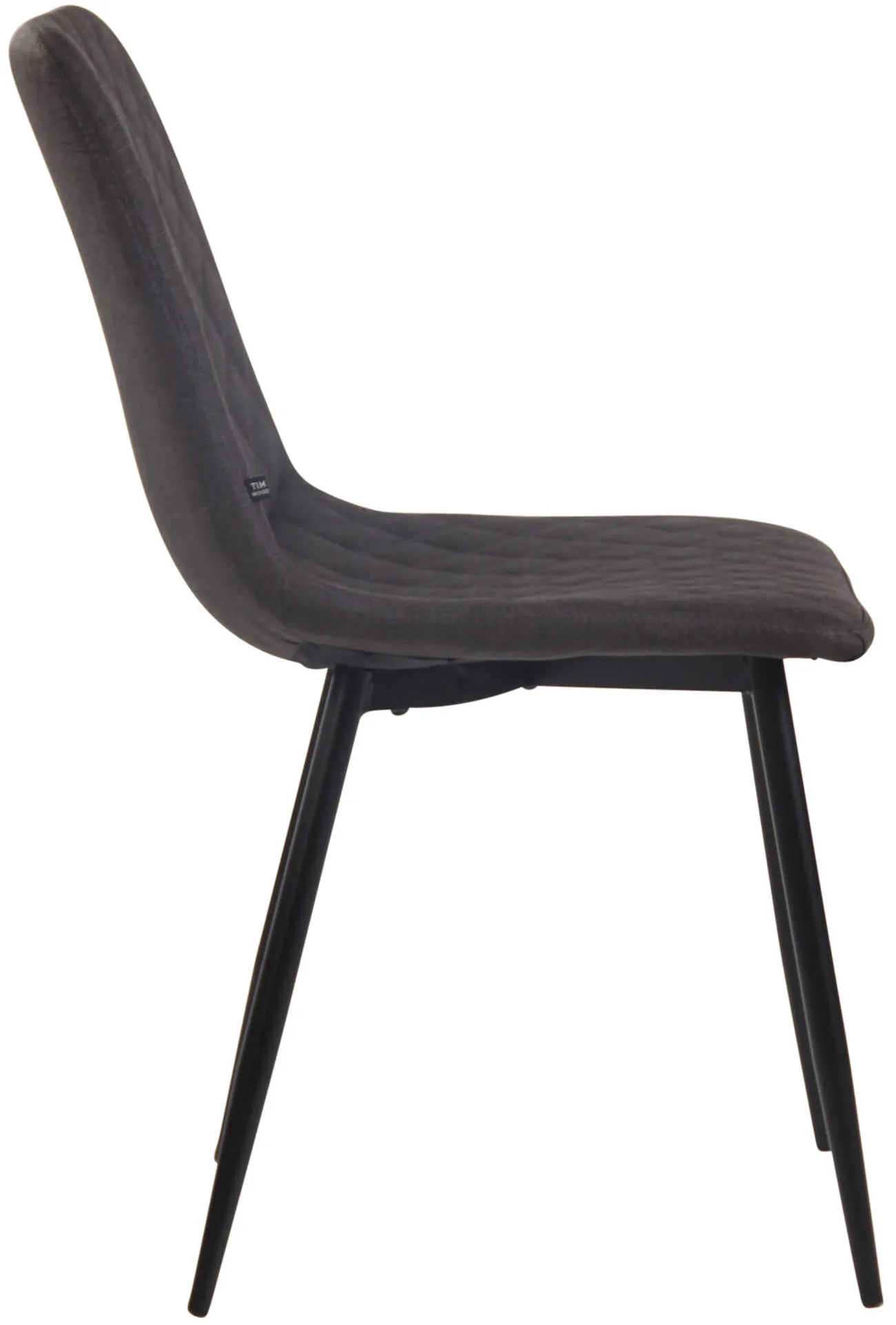 Esszimmerstuhl Telde 83x45x57 cm dunkelgrau