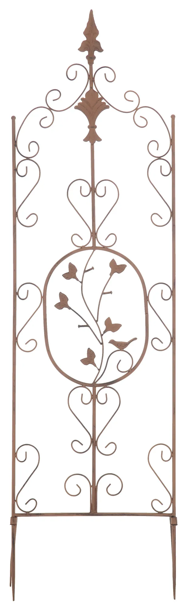 Rankgitter 122x35 cm antik braun