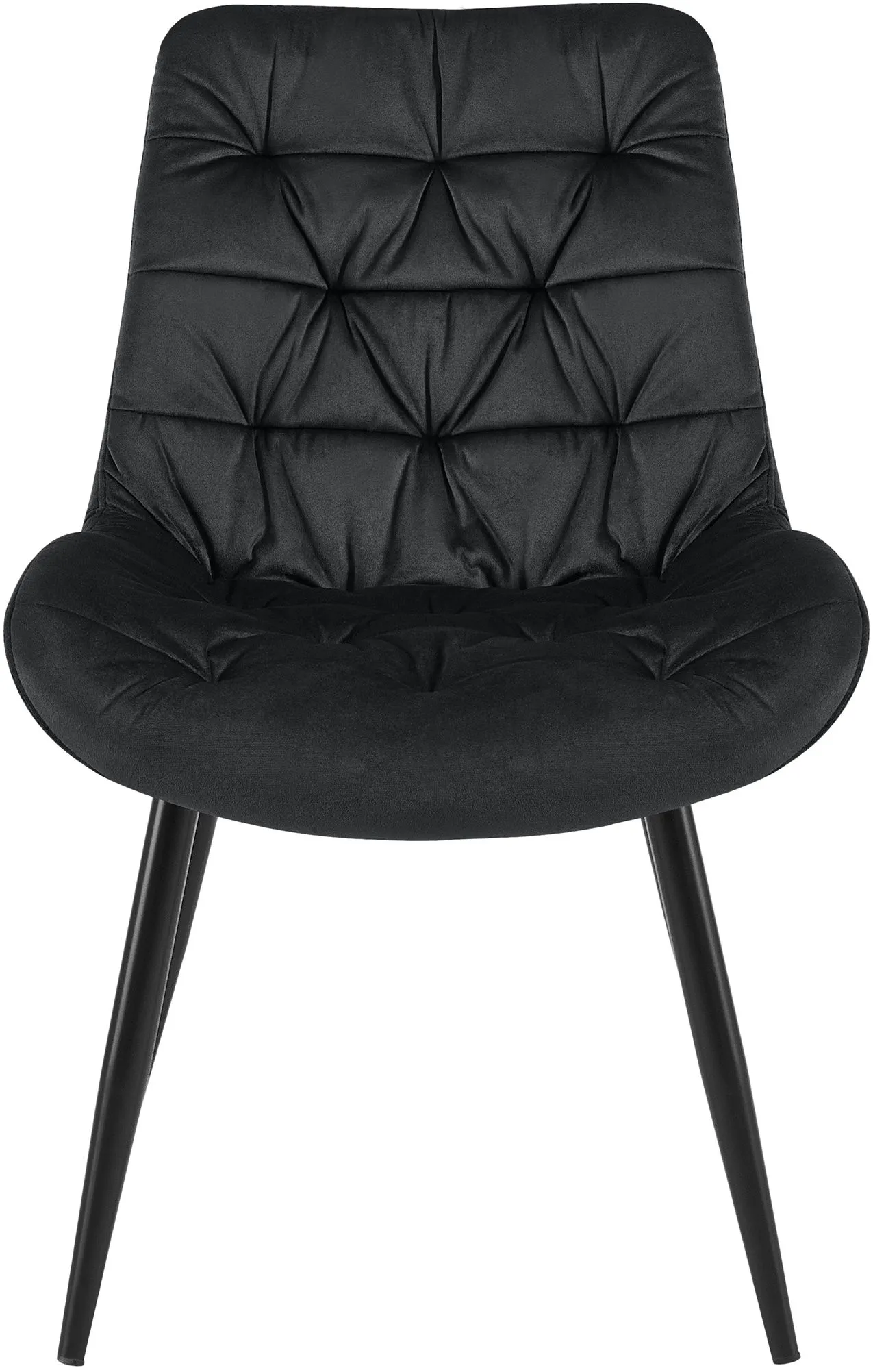 Esszimmerstuhl Rossford 85x56x63 cm Schwarz