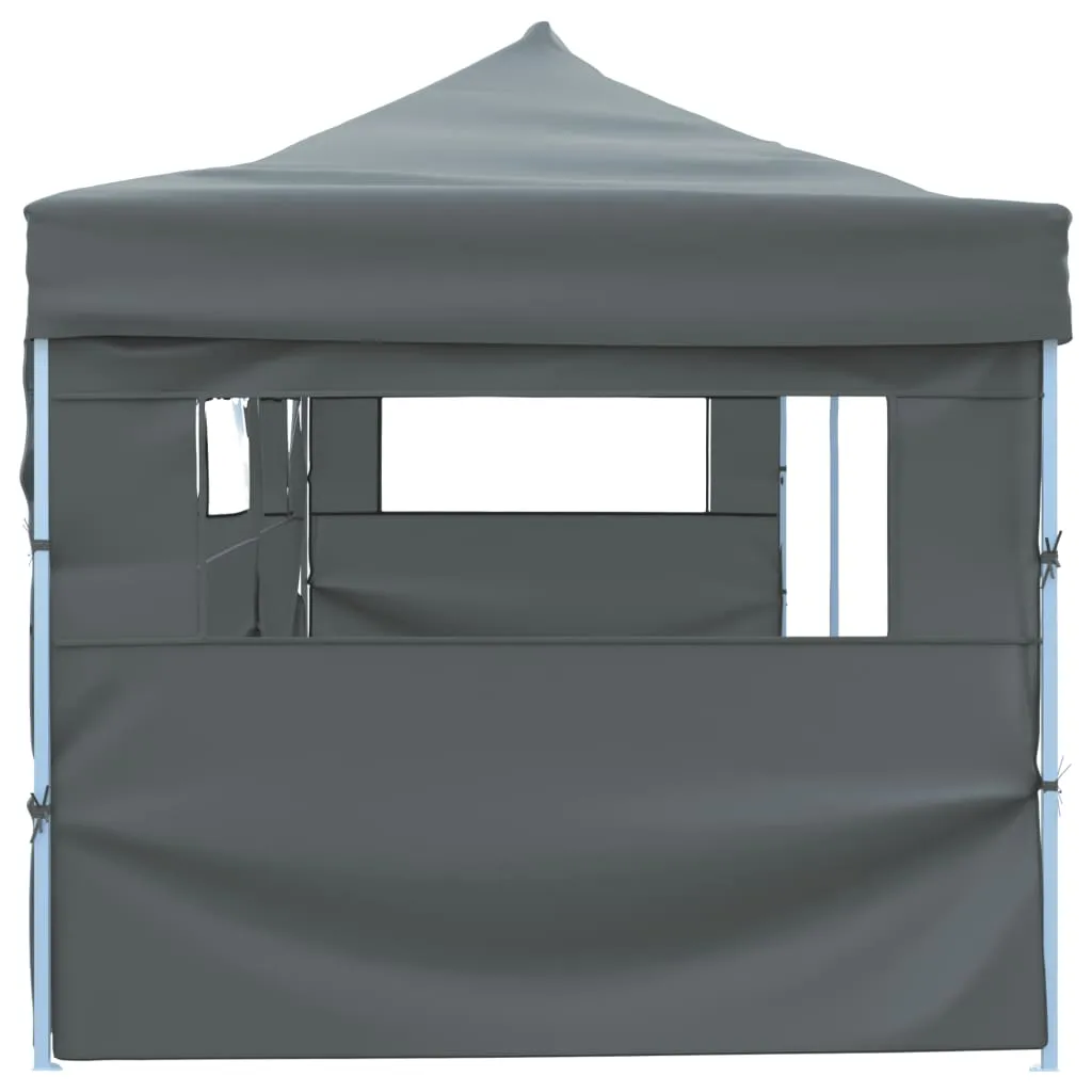 Faltbares Partyzelt Anthrazit 870x291x315 cm mit UV- und Wasserbeständigem Dach
