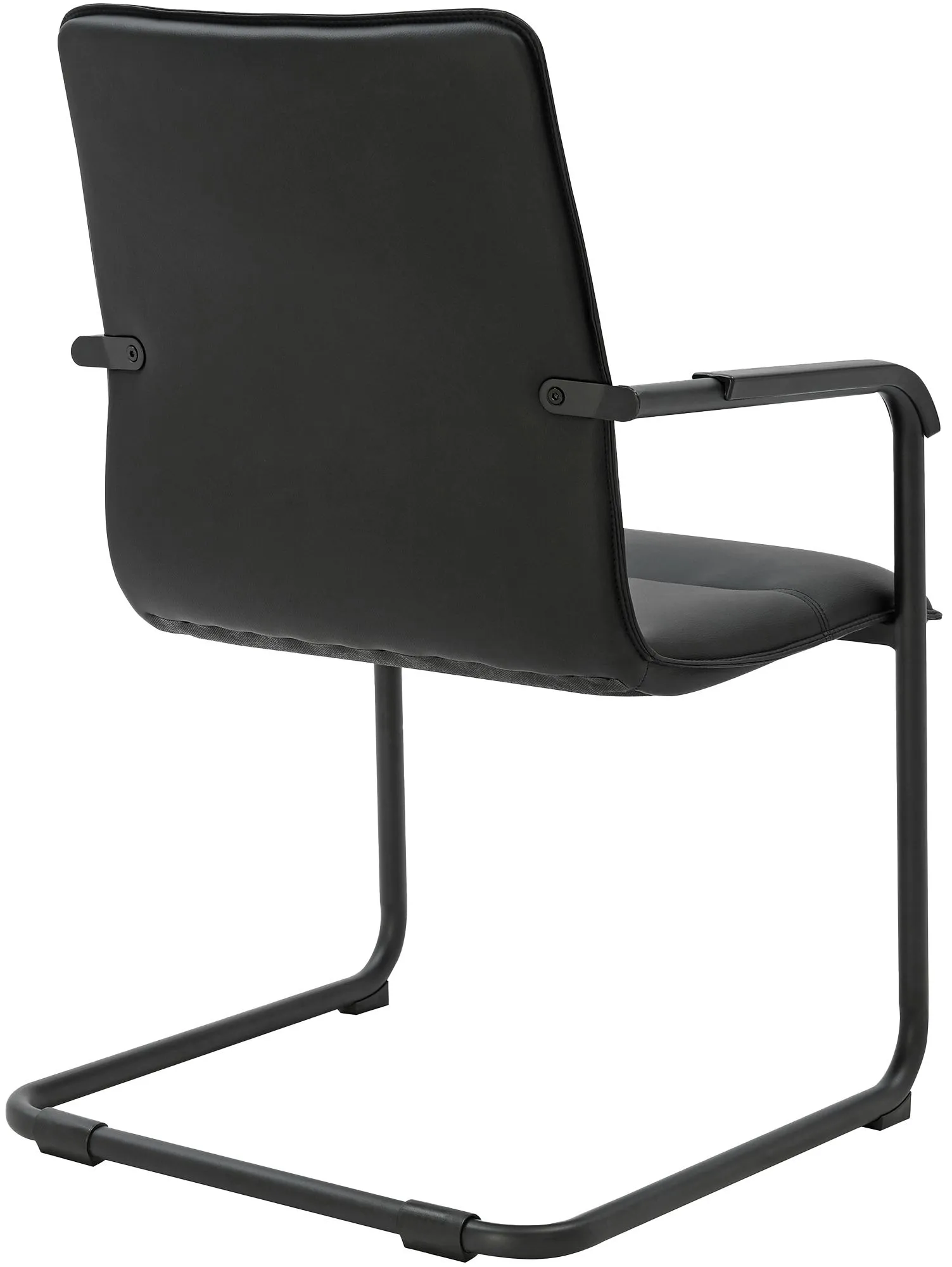 Freischwinger Seattle 92x57x59 cm schwarz/schwarz