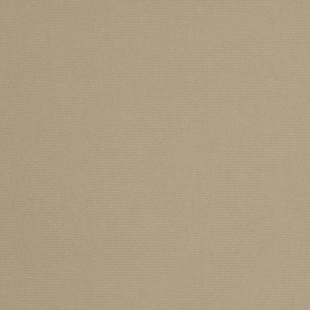 Sonnenschirm mit LED-Leuchten und Stahlmast 300 cm Taupe