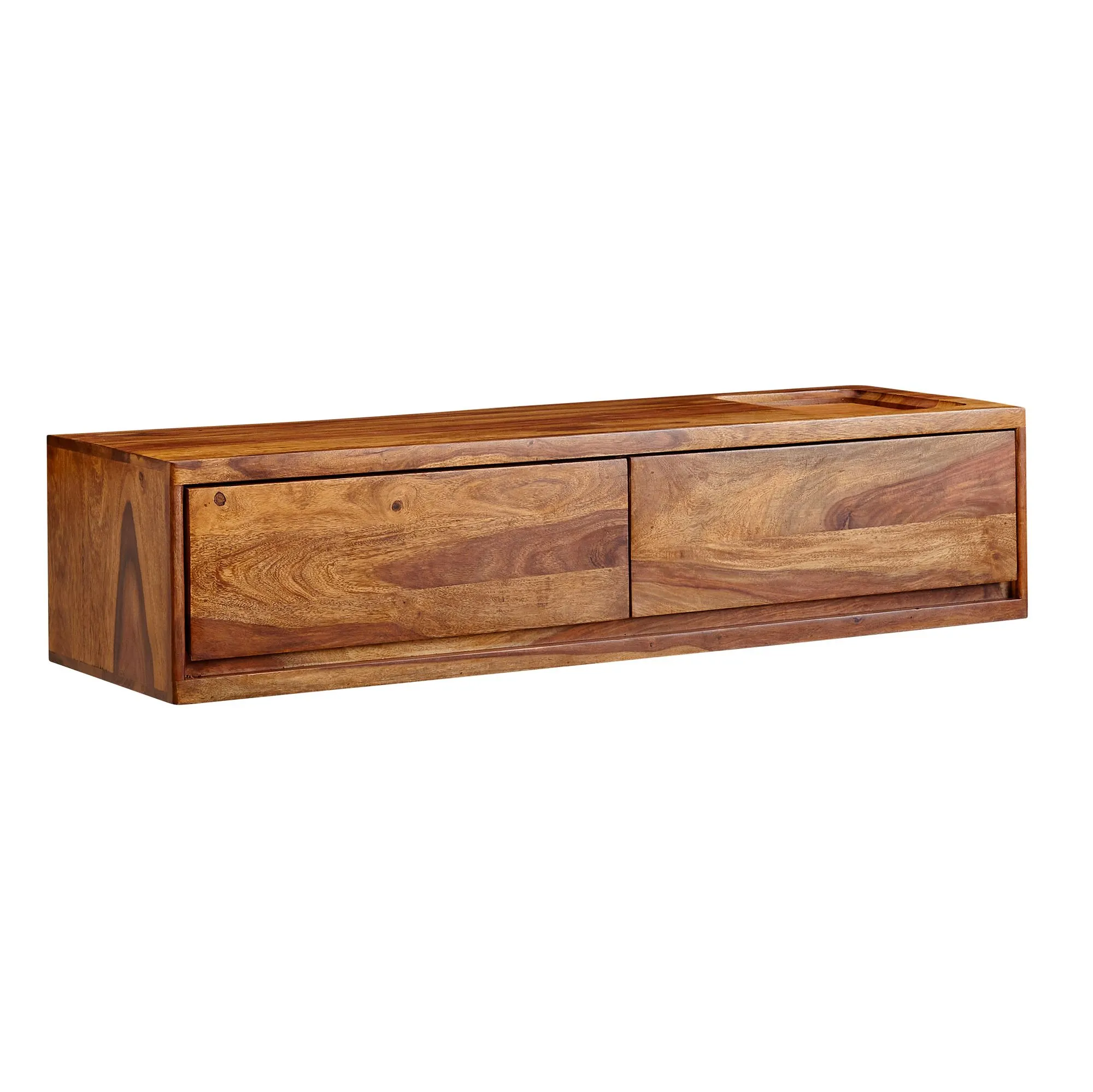 tinkaro Lowboard BORES Sheesham Massivholz TV-Schrank Braun tinkaro Lowboard BORES Sheesham Massivholz TV-Schrank Braun