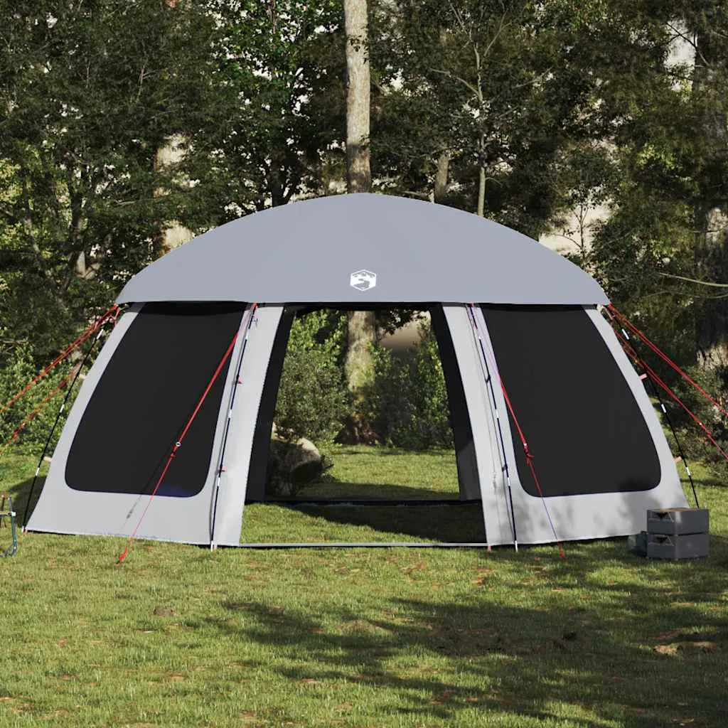 Poolzelt Grau 510 x 510 x 260 cm - Wasserdicht und Tragbar