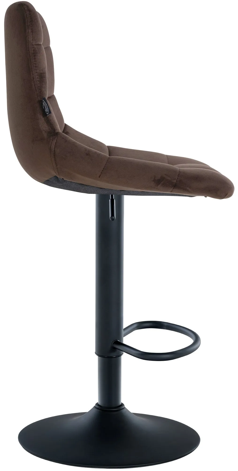 Barhocker Jerry 2er Set 87-108,5x43x46,5 cm Braun