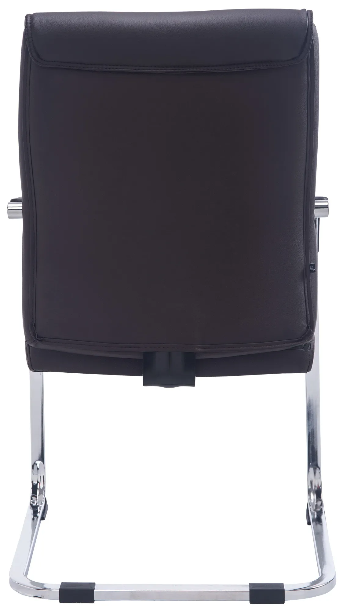 Besucherstuhl Anubis Freischwinger 102x58x65 cm Braun