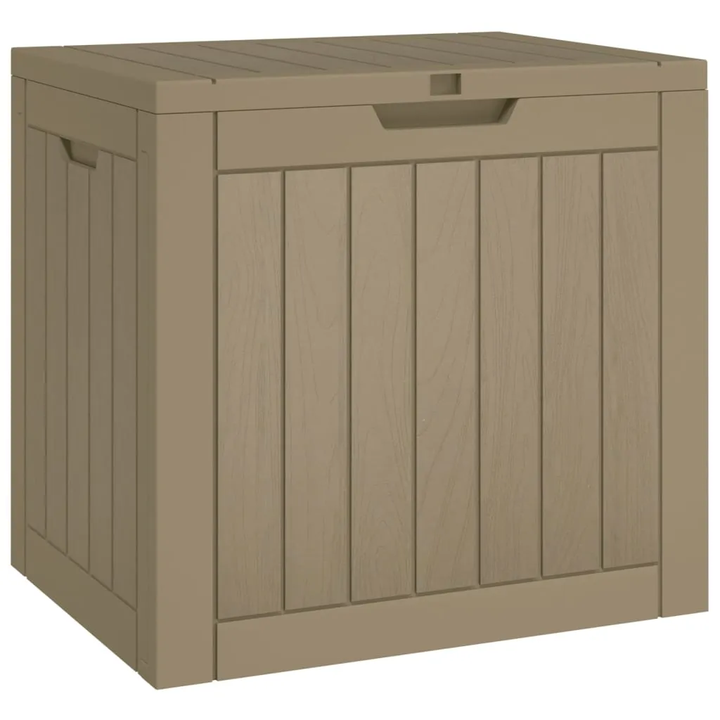 Gartenbox Grau 55,5x43x53 cm Polypropylen