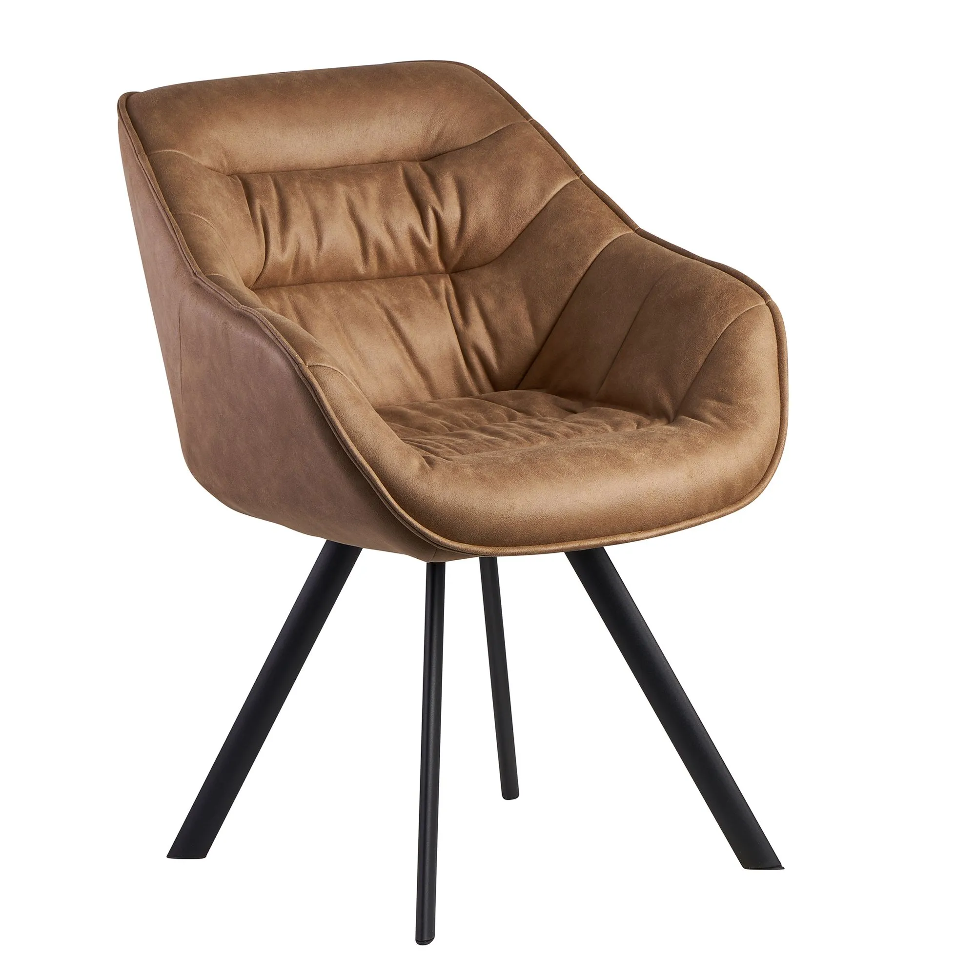 tinkaro Lehnsessel LINAS Stoff Wildlederoptik Küchenstuhl Beige tinkaro Lehnsessel LINAS Stoff Wildlederoptik Küchenstuhl Beige