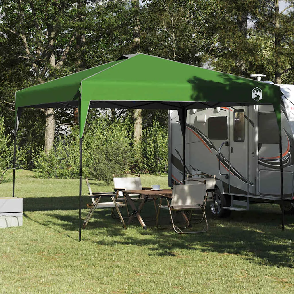 Pop-up Pavillon Zelt 290x290x251 cm Grün für Outdoor-Events