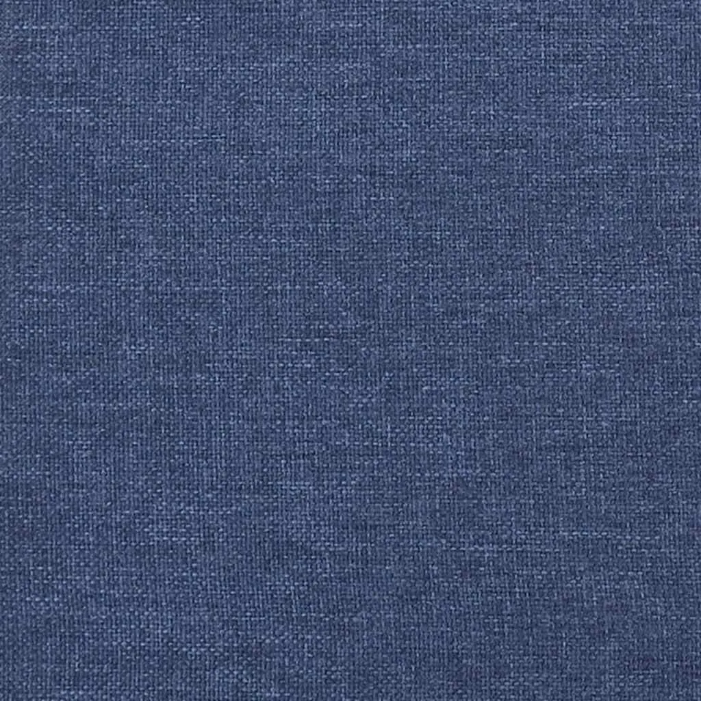 Boxspringbett mit Taschenfederkernmatratze, 203x80 cm, Blau