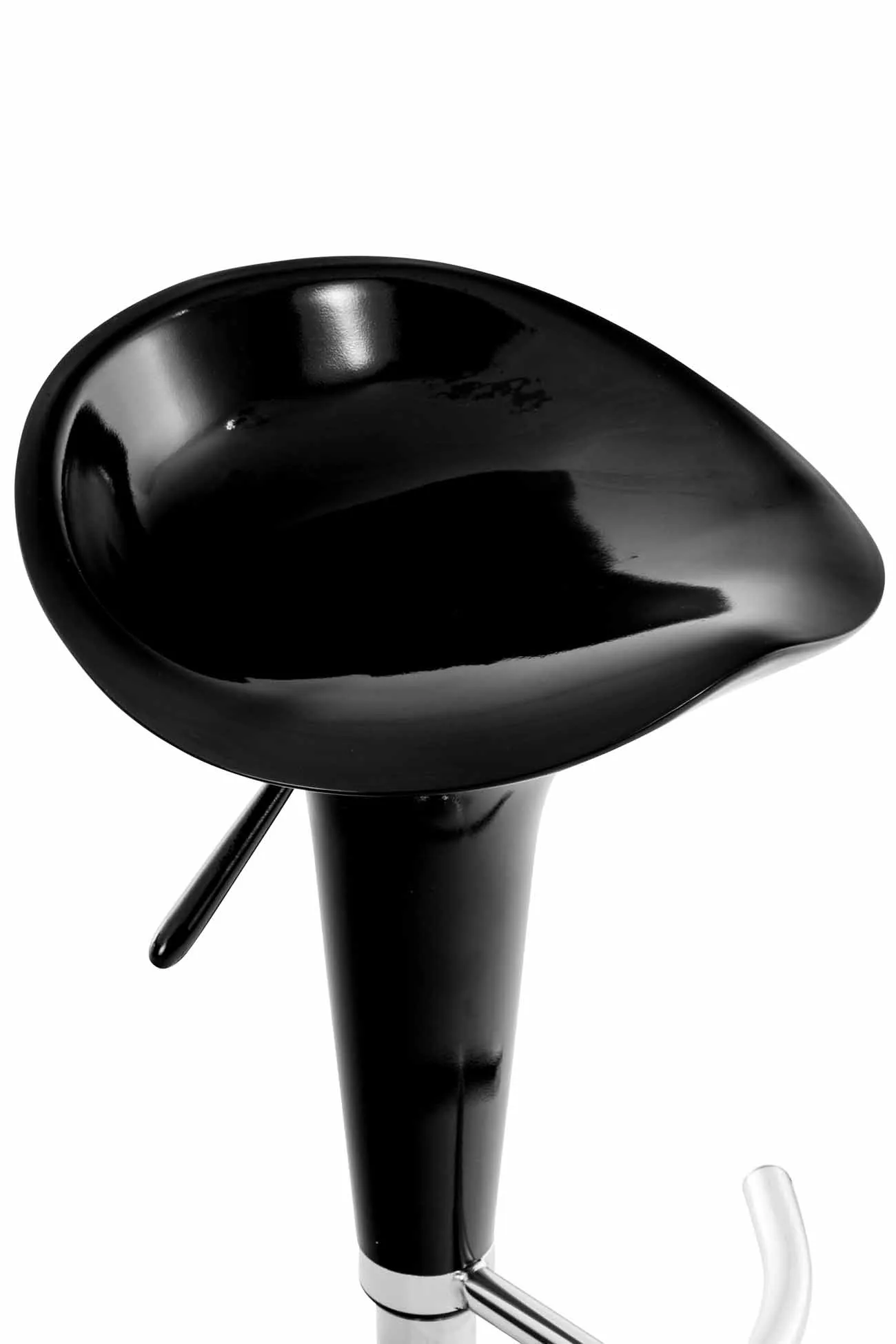 Barhocker Saddle 37x37x87 cm schwarz