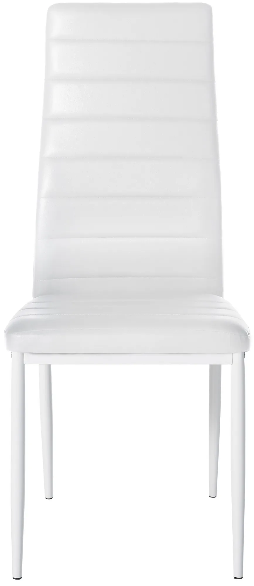 6er Set Esszimmerstühle Mayfair 99x41,5x40 cm Weiß