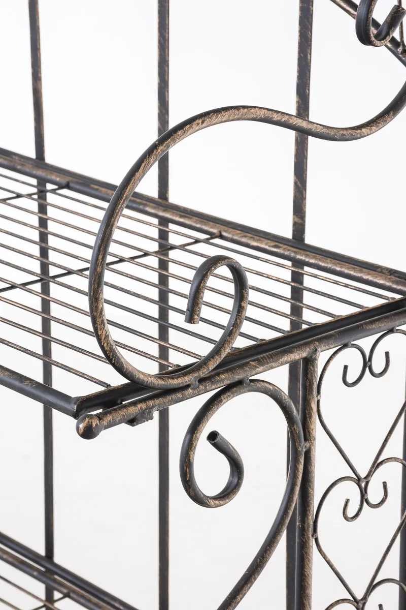 Standregal Antje 153x61x33 cm Bronze