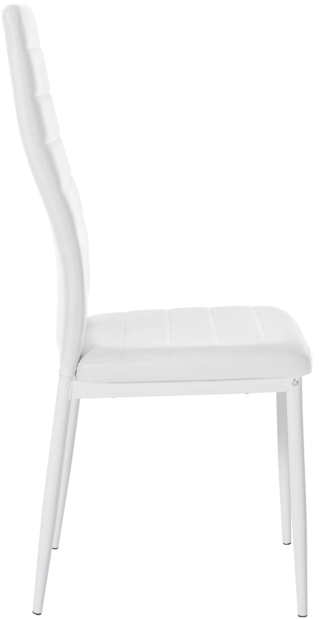 6er Set Esszimmerstühle Mayfair 99x41,5x40 cm Weiß