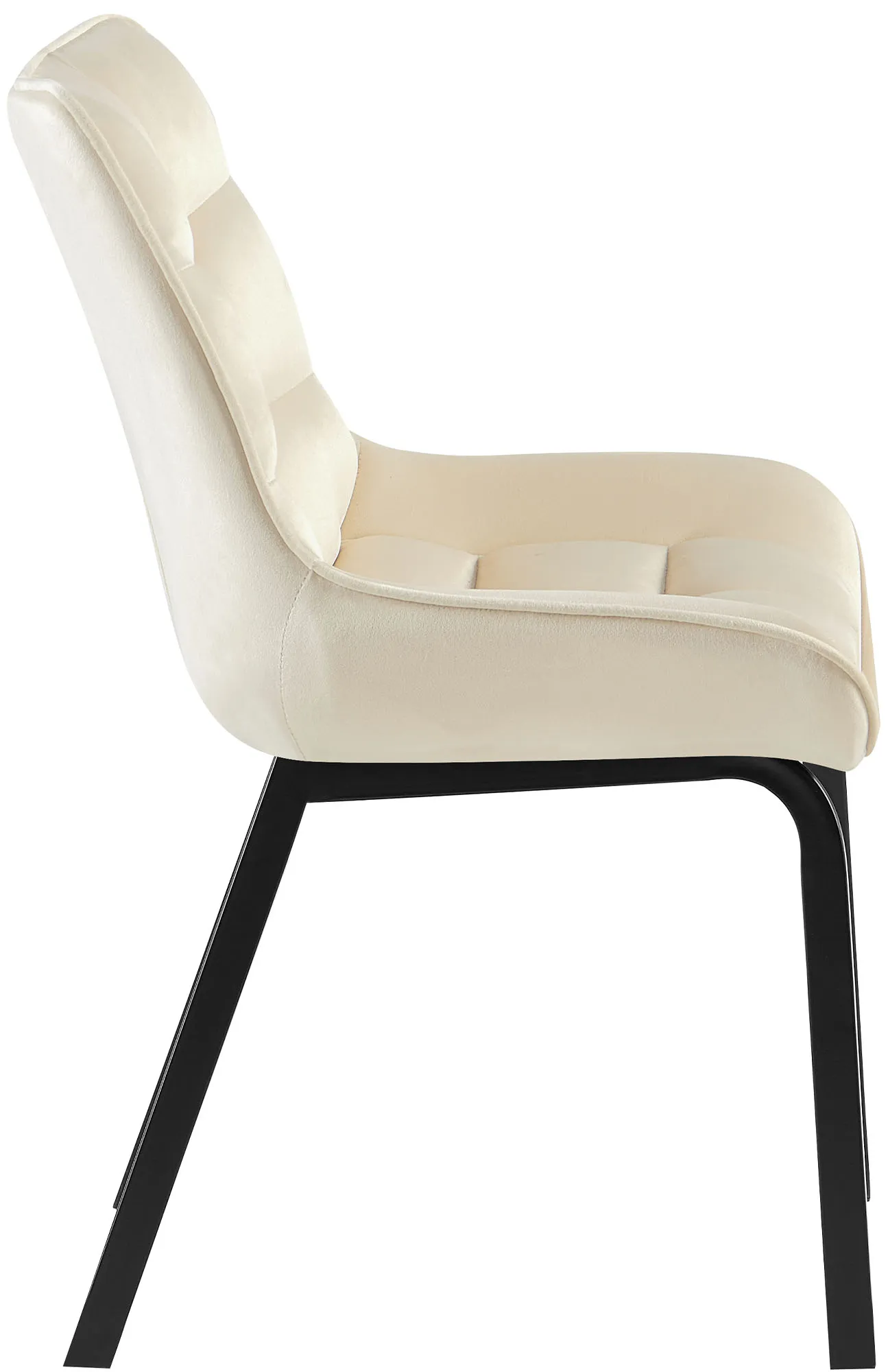 Esszimmerstuhl Saranda 84x58x57 cm creme