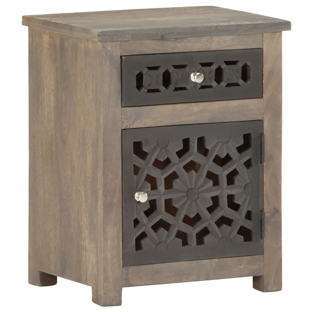 Nachttisch 40x30x50 cm Mango Massivholz