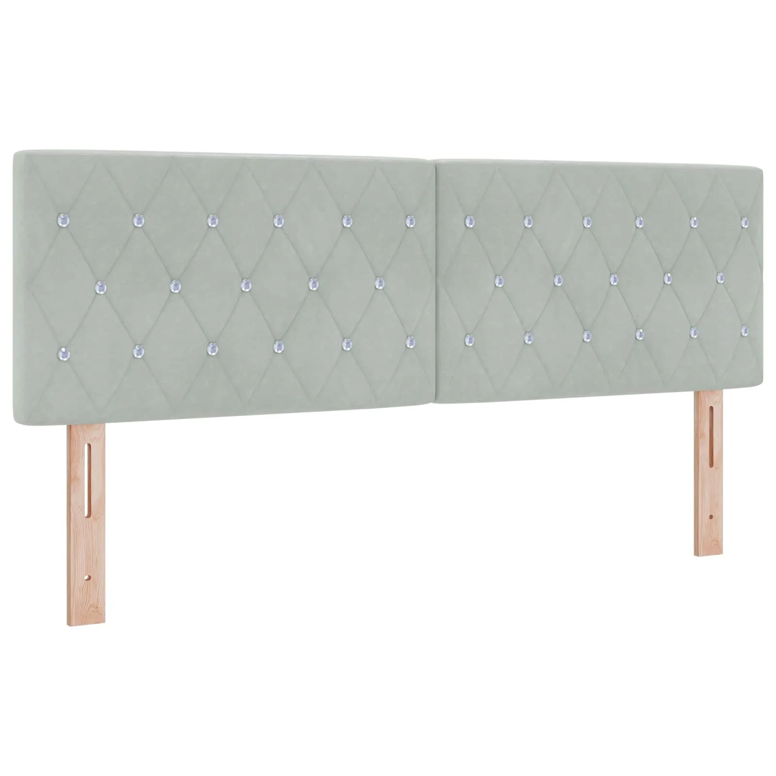 Speicherbett mit Matratze 140x200 cm Hellgrau
