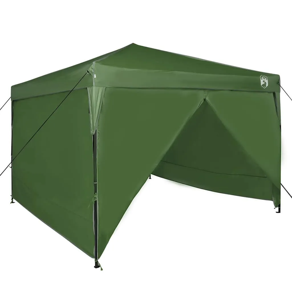 Pop-up Pavillon Zelt 290x290x251 cm Grün für Outdoor