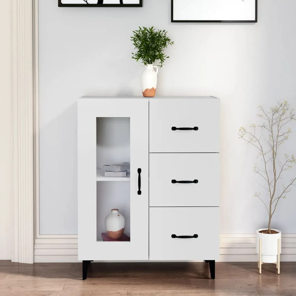 Praktisches Sideboard in Weiß 69,5 x 34 x 90 cm
