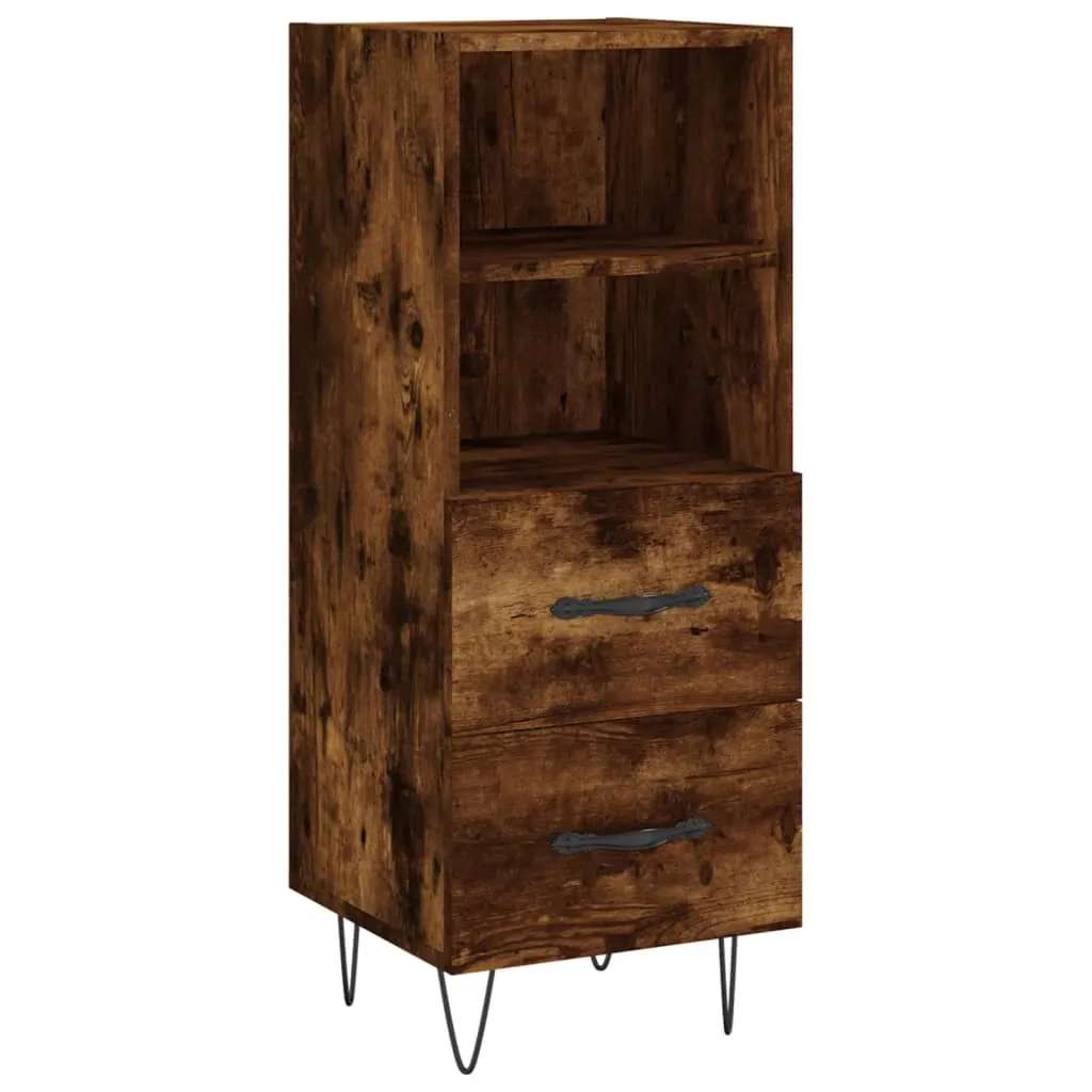 Sideboard Räuchereiche 34,5x34x90 cm Holzwerkstoff Sideboard Räuchereiche 34,5x34x90 cm Holzwerkstoff