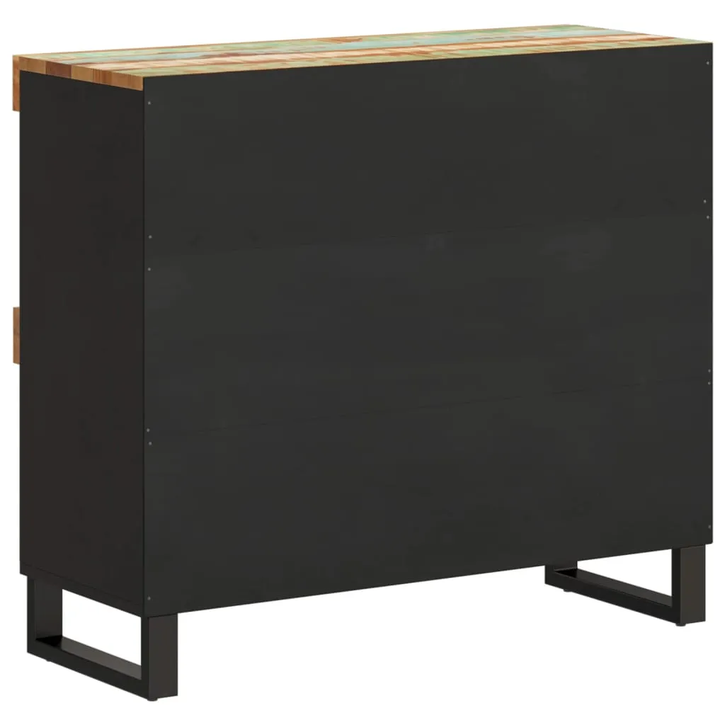 Beistelltisch 85x33x75 cm Altholz Massiv
