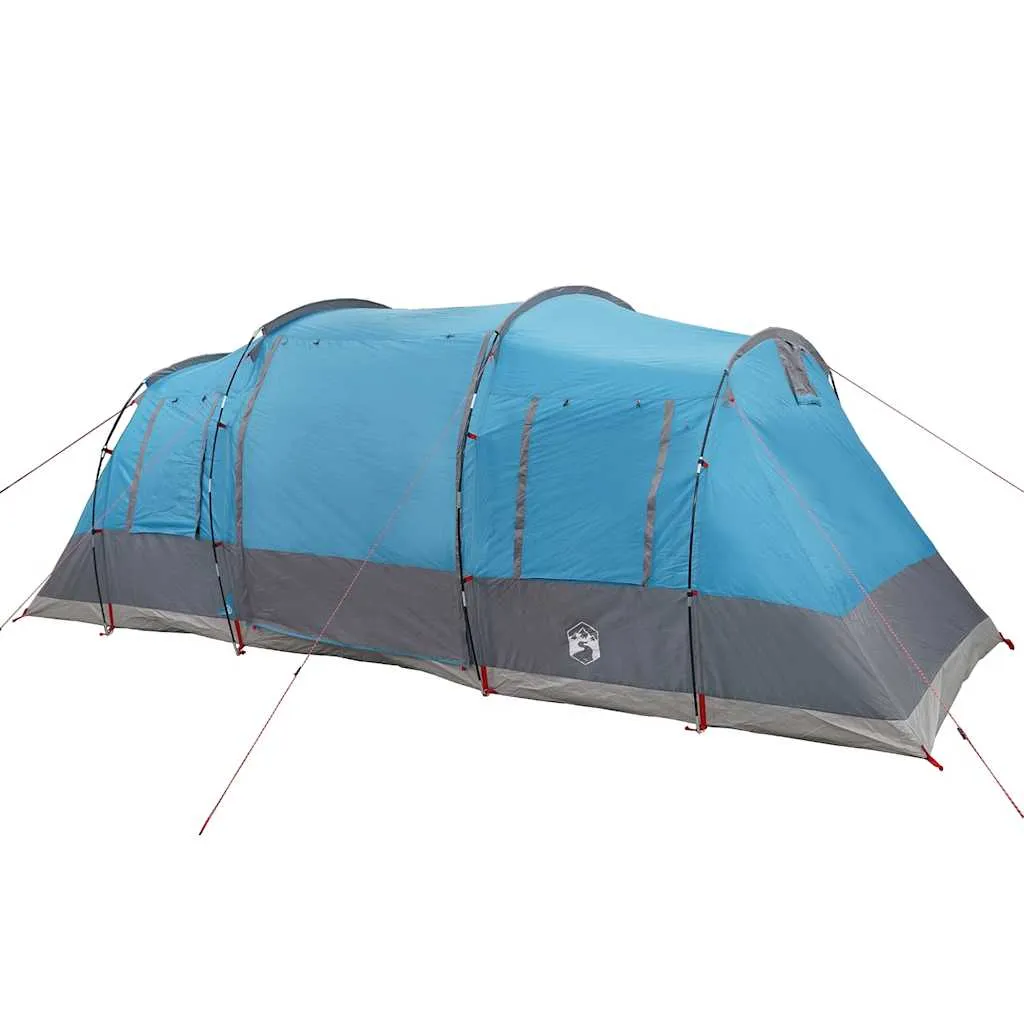 Familienzelt Blau 564 x 240 x 205 cm - Wasserdicht und Tragbar