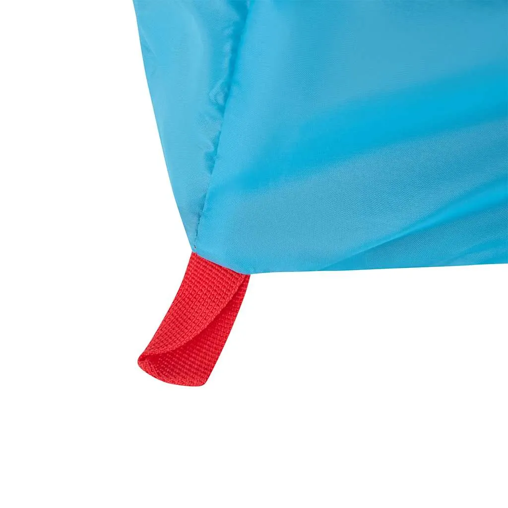 Umkleidezelt Sichtschutz 233x120x193 cm Blau wasserdicht faltbar