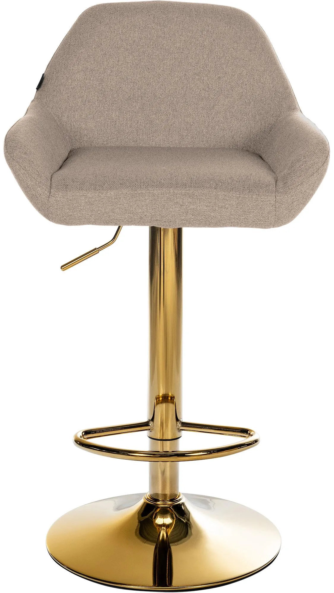 Barhocker Braga 89-109x51x52 cm taupe
