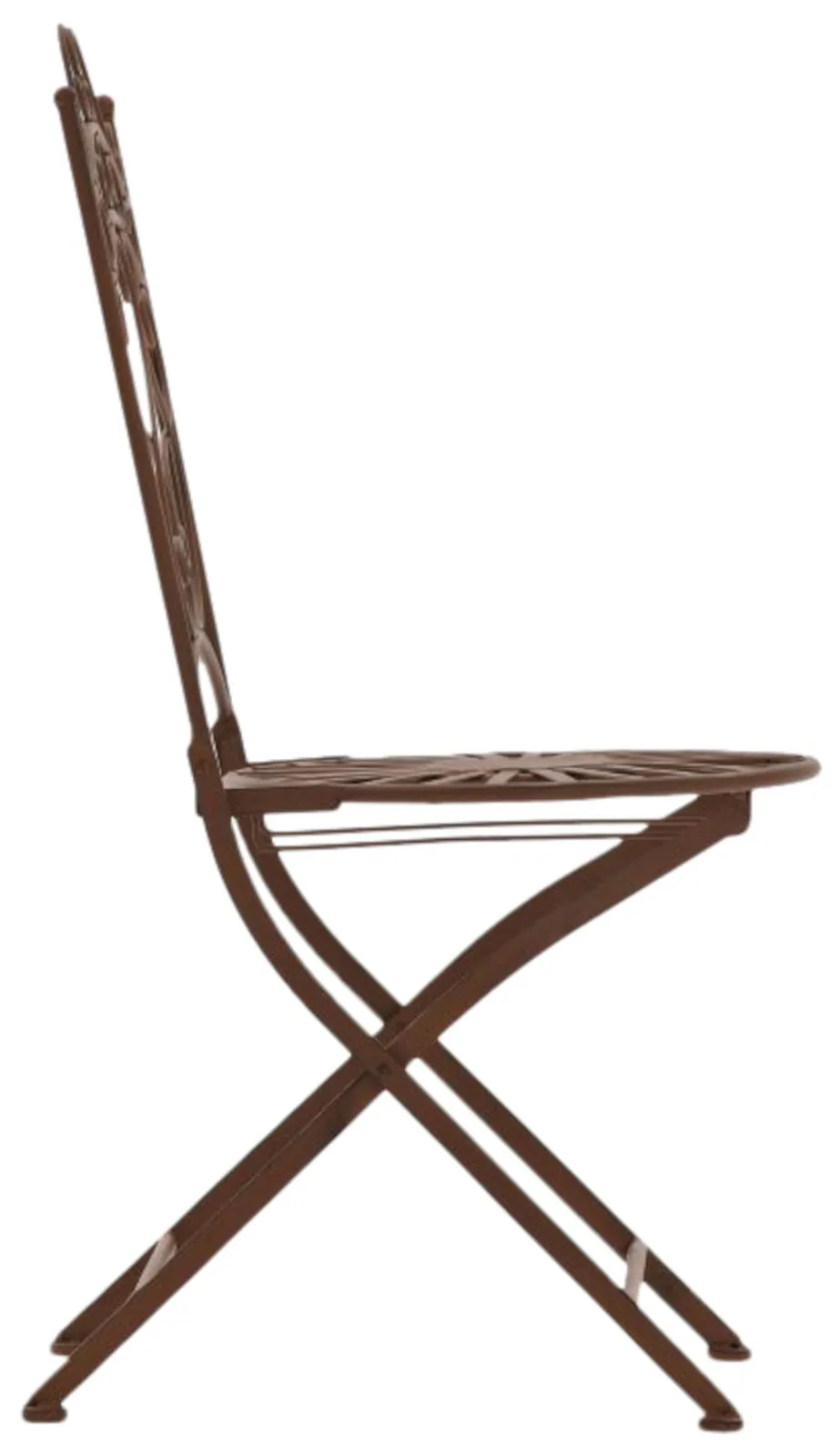 Stühle Indra 2er Set 92x40x50 cm antik braun