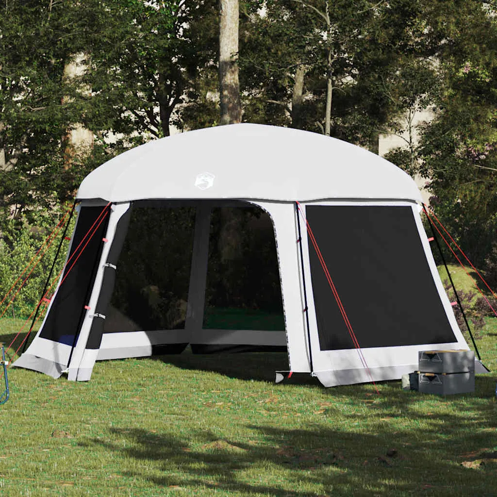 Poolzelt Grau 512 x 458 x 255 cm - Wasserdicht und Tragbar