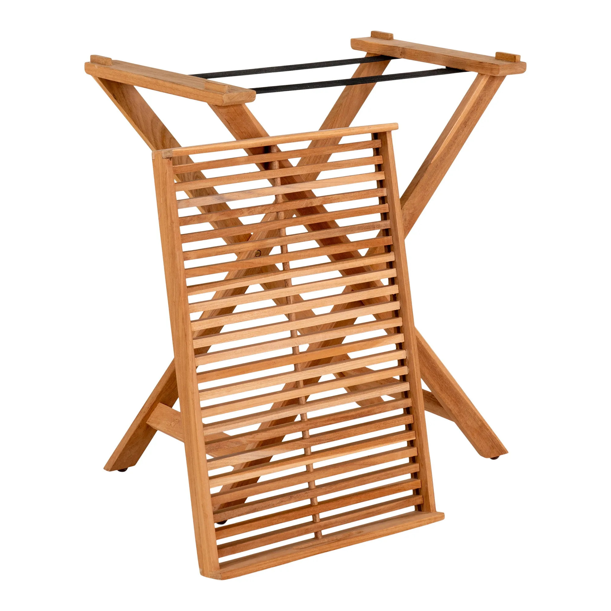 tinkaro Ronda Tablett-Tisch 60 x 40 x 70 cm Natur