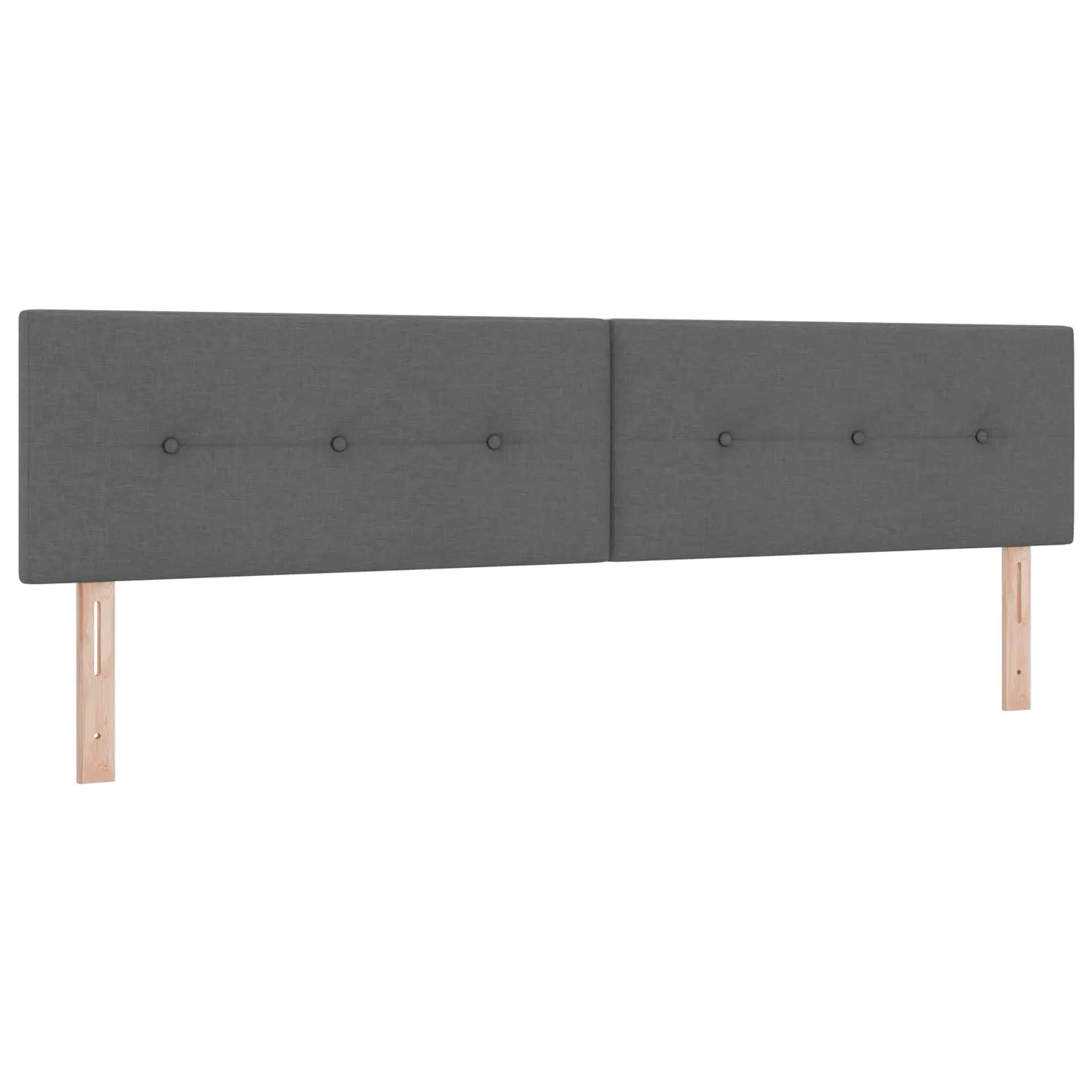 Speicherbett 200x204x88 cm Dunkelgrau