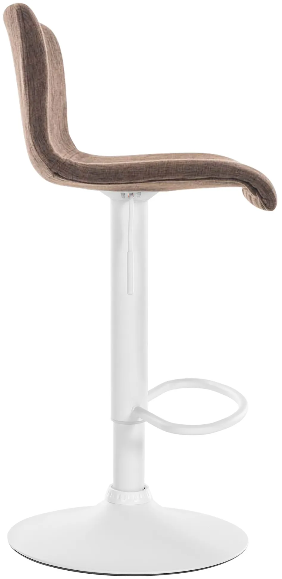Barhocker Hover 84-104x39x36 cm braun