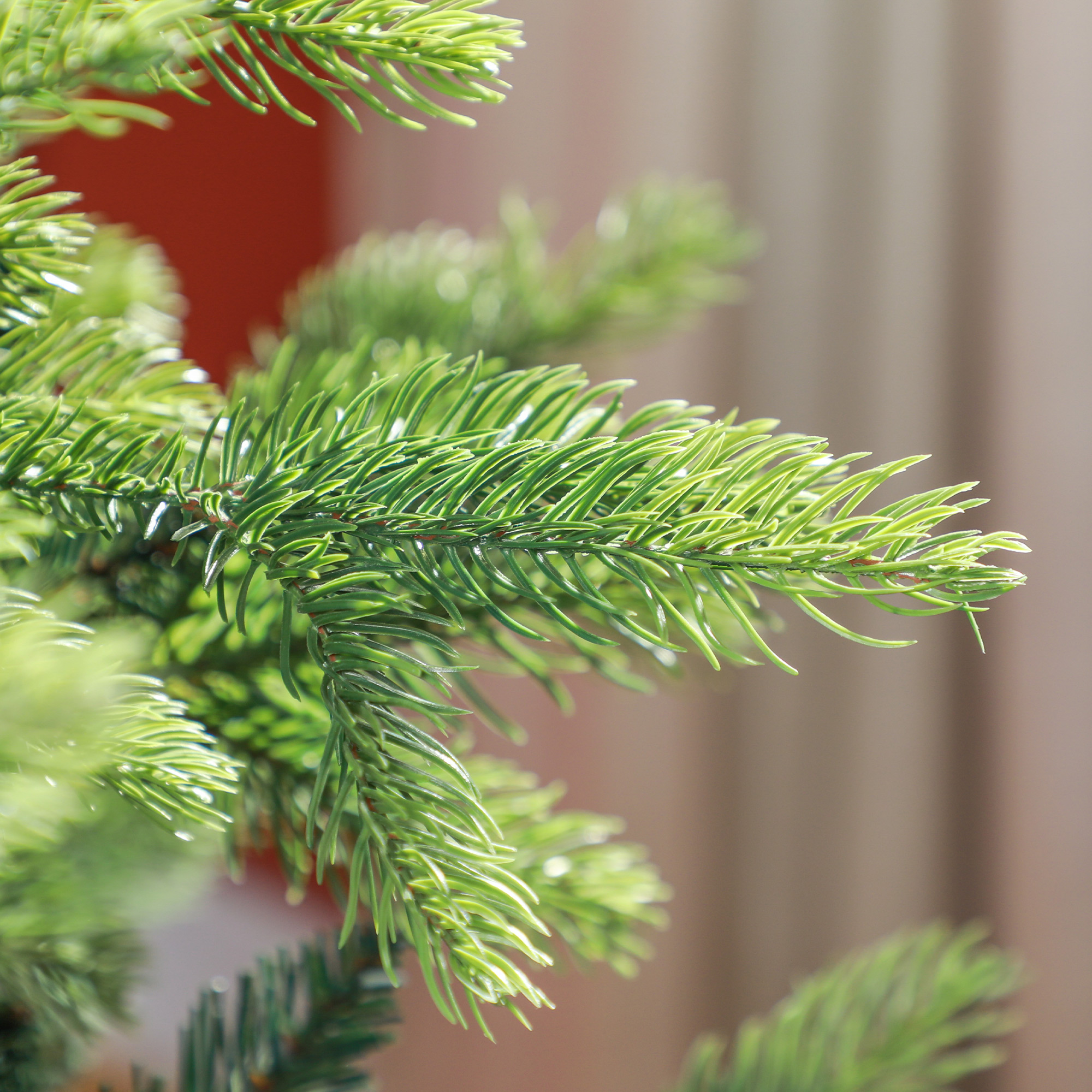 Künstlicher Weihnachtsbaum 183 cm flammhemmend, Grün